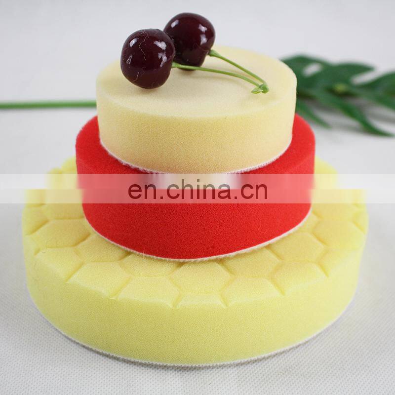 wool sponge car buffing pads/ polishing wool pads / buff pads