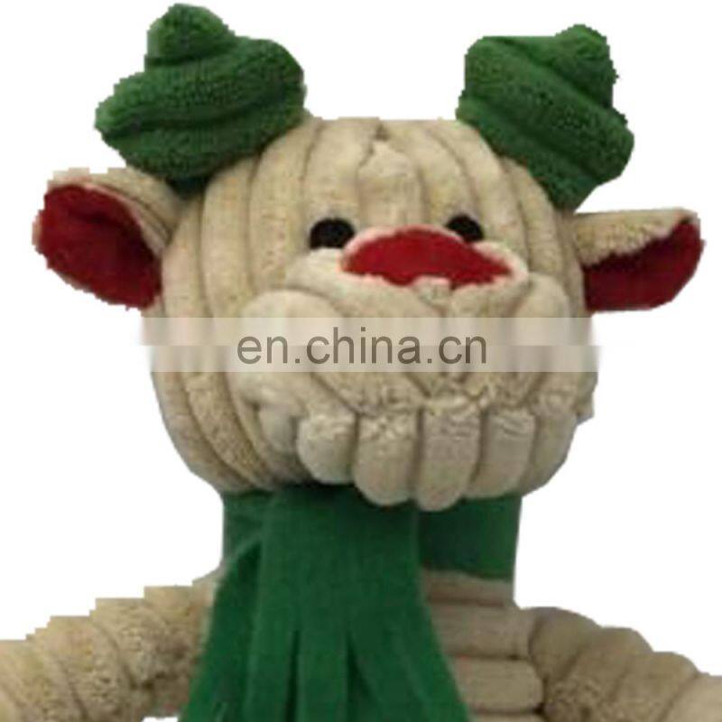 Christmas wholesale chew animal plush puppy pet dog toys