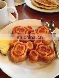 electric cartoon waffle maker mouse waffle cone cartoon commercial waffle maker