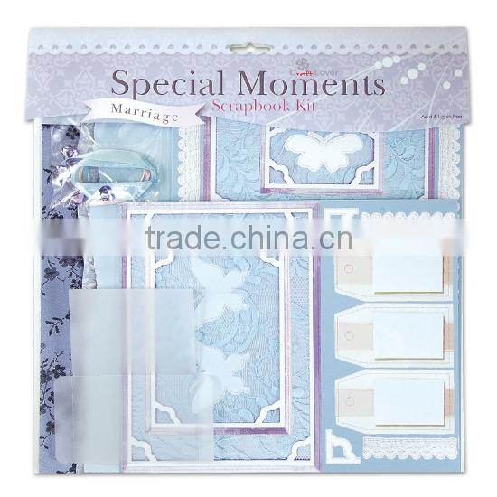 DIY Craft Set Special Moments Marriage Wedding Scrapbook Kit