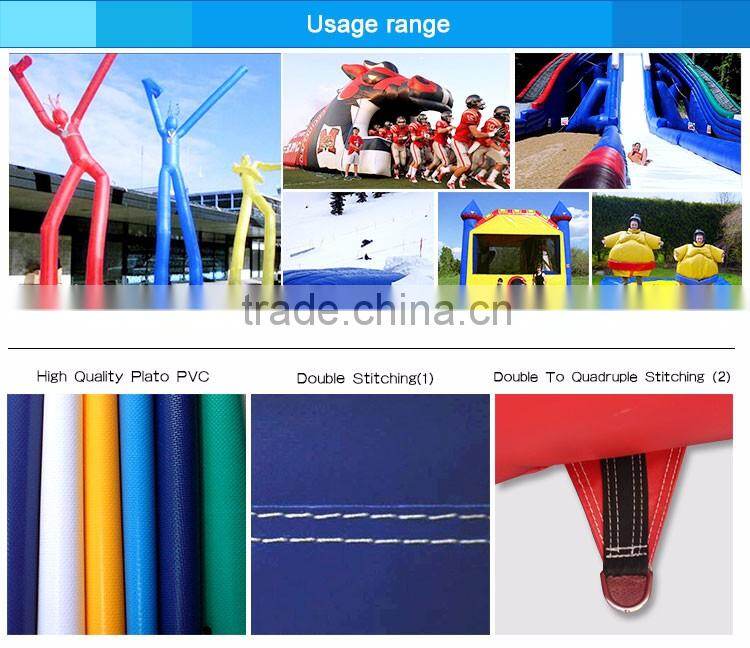 Sale cheap bouncy castle 0.55mm PVC inflatable bouncer for sale