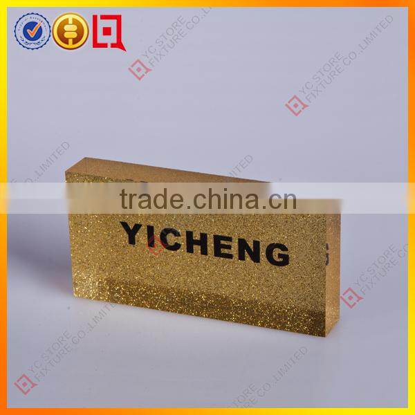 Characteristic nice lucite display acrylic channel letter sign