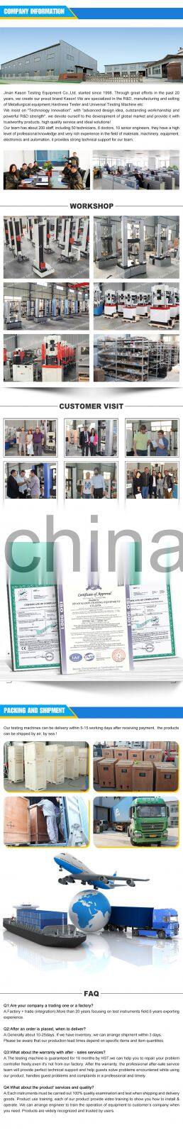WDW Computer control single column Electromechanical universal testing machine for rubber tensile test machine