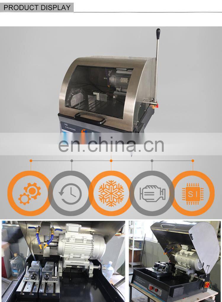 SQ-80 Manual Metallographic Specimen Cutting Machine for Sample Preparation from China