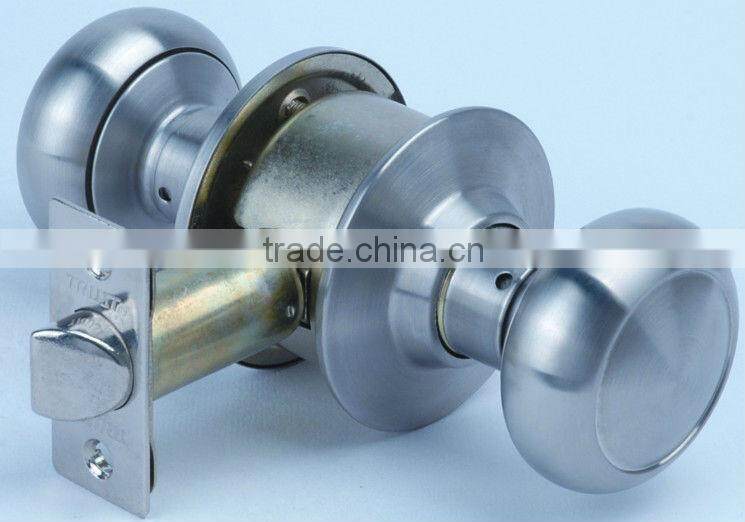 3363SN-PS:TRUST ANSI Grade 3 Cylindrical Passage Knob Lock
