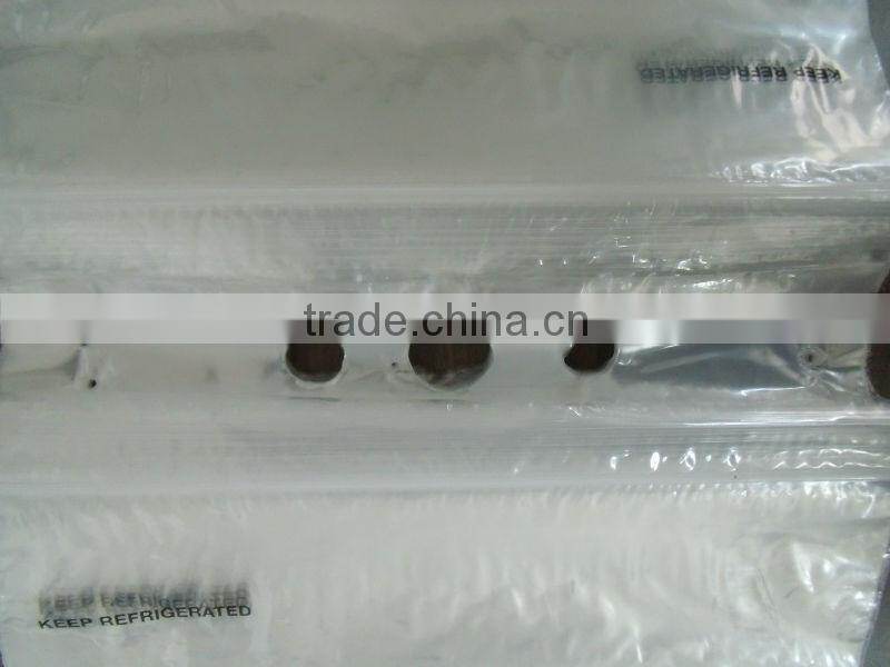 Hot Sale Grip Seal Bags Deli Food Saddle Bags Saddle Ziplock Bags Disposable Freezer Food Packaging bags