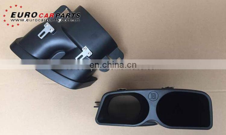 W222 diffuser fit for S-class W222 2014-2016y S63/S65 to B-style plastic S63 diffuser with exhaust tips