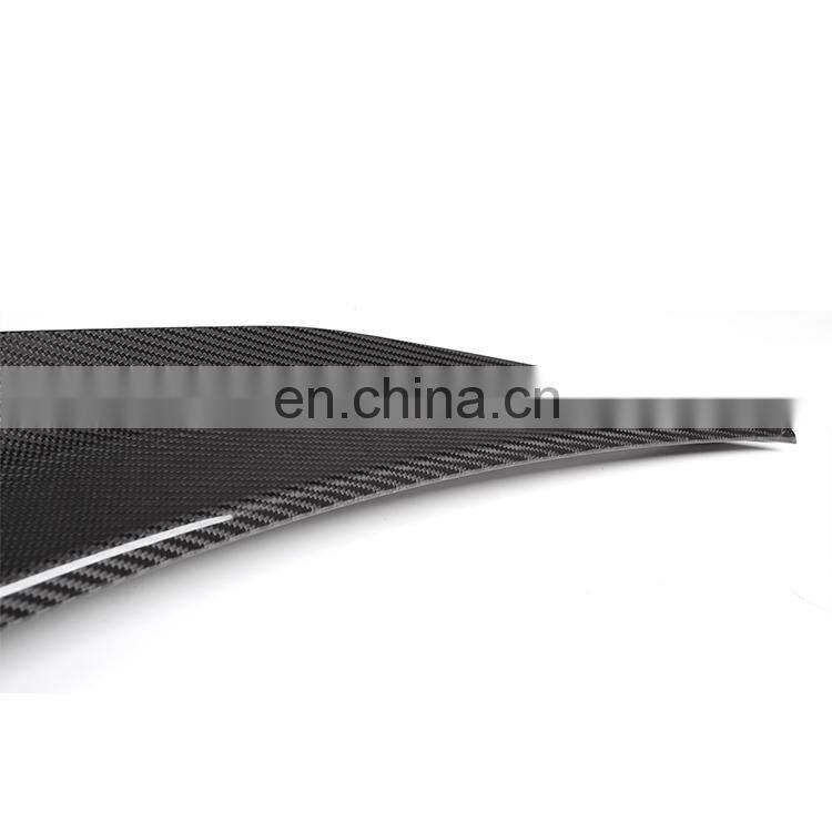 PMS style tail for Infiniti Q50 Q50L dry carbon fiber trunk tail 2014-2018