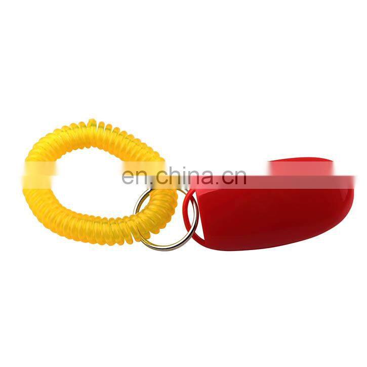 Pet Training Products Dog Pet Trainer Click Dog Training Clicker Aid Wrist Strap
