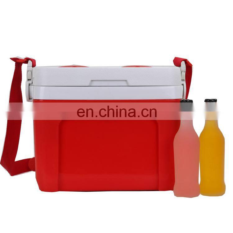 GINT 10L Portable EPS Foam Plastic Ice Chest Cooler Box with Adjustable Belt