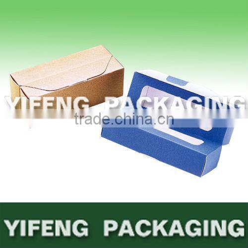 wholesale custom luxury standad eco-friendly with pvc window tableset, cutlery packaging box
