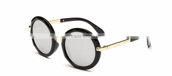 made in china wholesale factory retro reflective round lens sunglasses