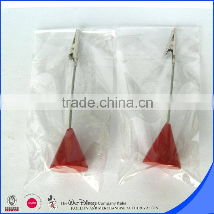 Custom shape Magnetic memo clip with alligator clip