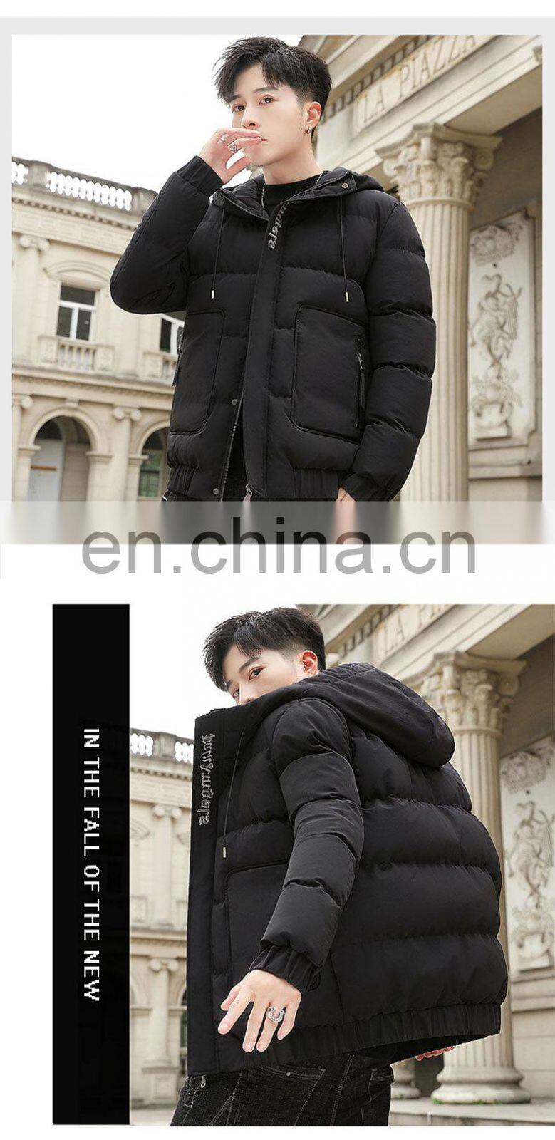 New year Christmas xmas sale men's cotton-padded jacket plus size big and tall winter Puffer Jacket men's bread bubble coat