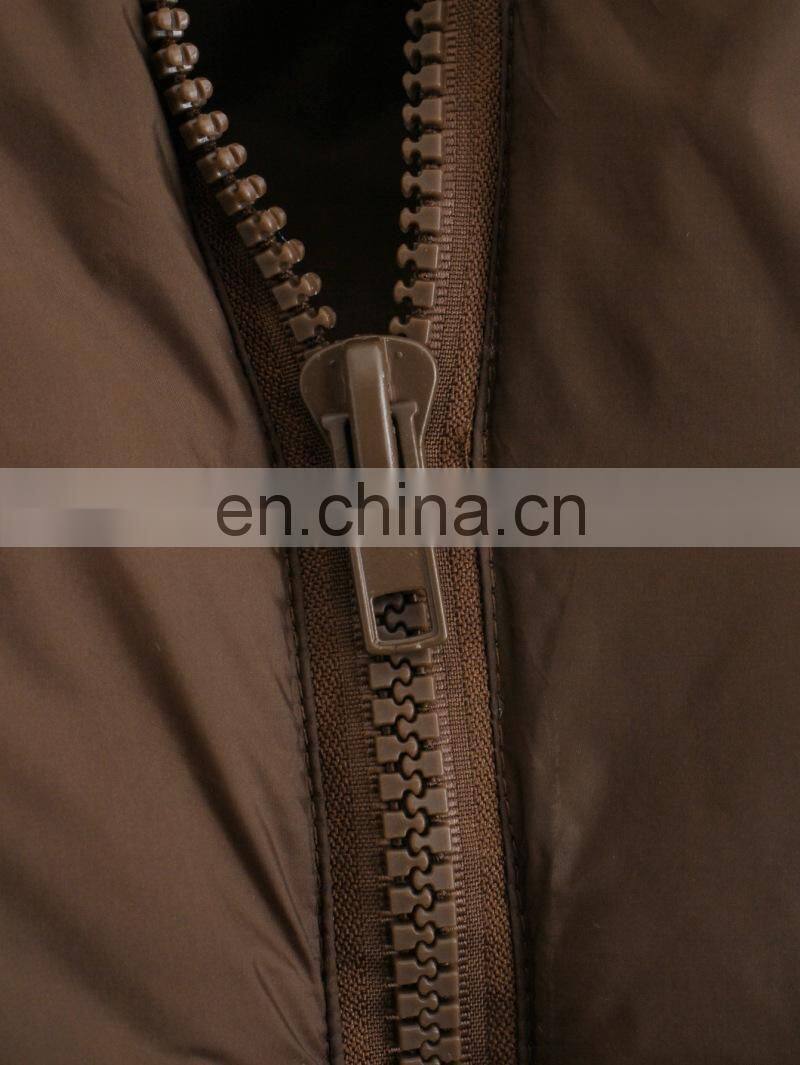 Wholesale custom LOGO ladies fall/winter stand-up collar padded down cotton vest vest sleeveless waistcoat plus size jacket