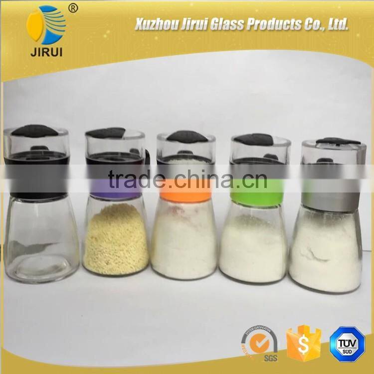 salt manual pepper grinder with color lid