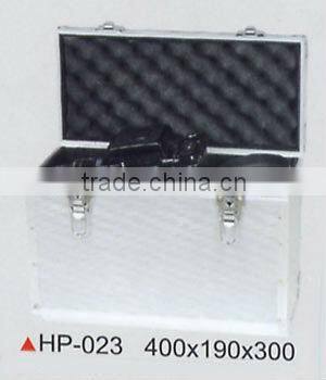 aluminum alloy camera case with safe lock and high density foam lining