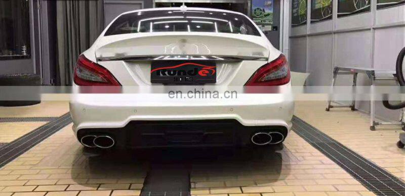 RD WD Style Auto Body Kit With Car Bumper Front Rear Bumper Side Skirts Fender For 2010-2018 Mercedes BENZ C218 body kit