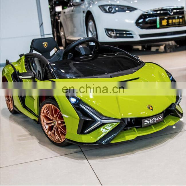 Children's remote control four-wheel electric car four-wheel drive toy sports car lithium battery
