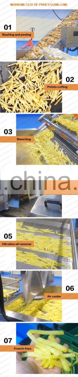 High quality french fries making machine