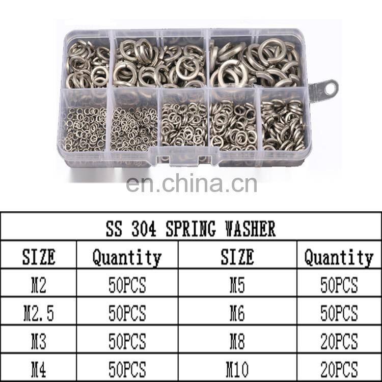 JINGHONG Box Plastic Variety of Rubber Washers&Spring washer&Flat washer
