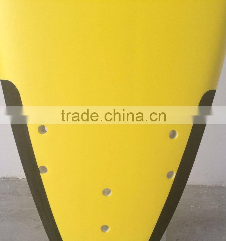 Colorful EVA top soft board thruster fin soft board