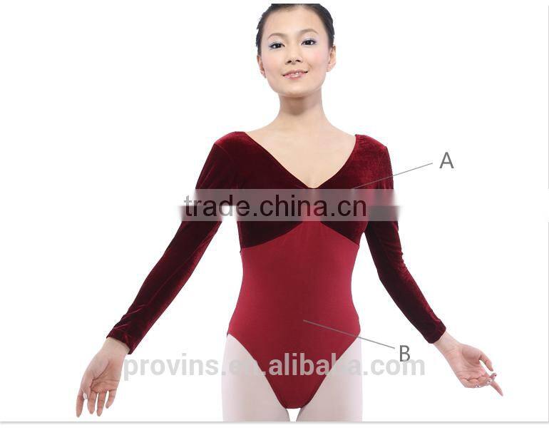2720 Gymnastics Leotards Long Sleeve, Wholesale Dance Leotards, Gymnastics Leotards