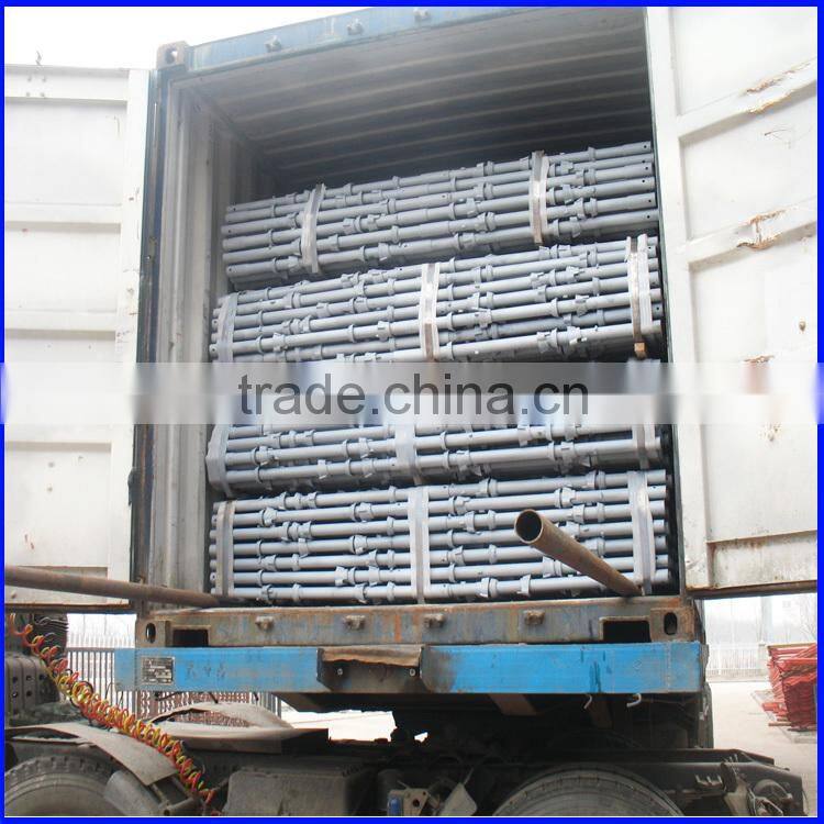 Best Quality !!! Promotion Price !!! quick assembly Q235 Cuplock scaffolding standard and ledger for sale