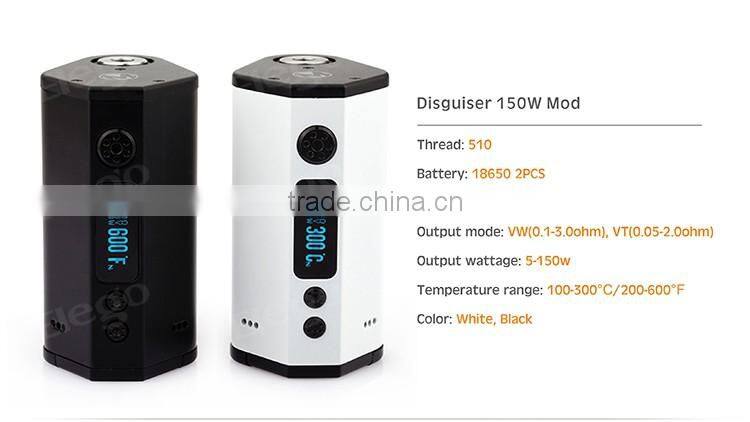 MOVKIN Disguiser 150W Mod with Tank Hidden Completely, Original 150w Disguiser