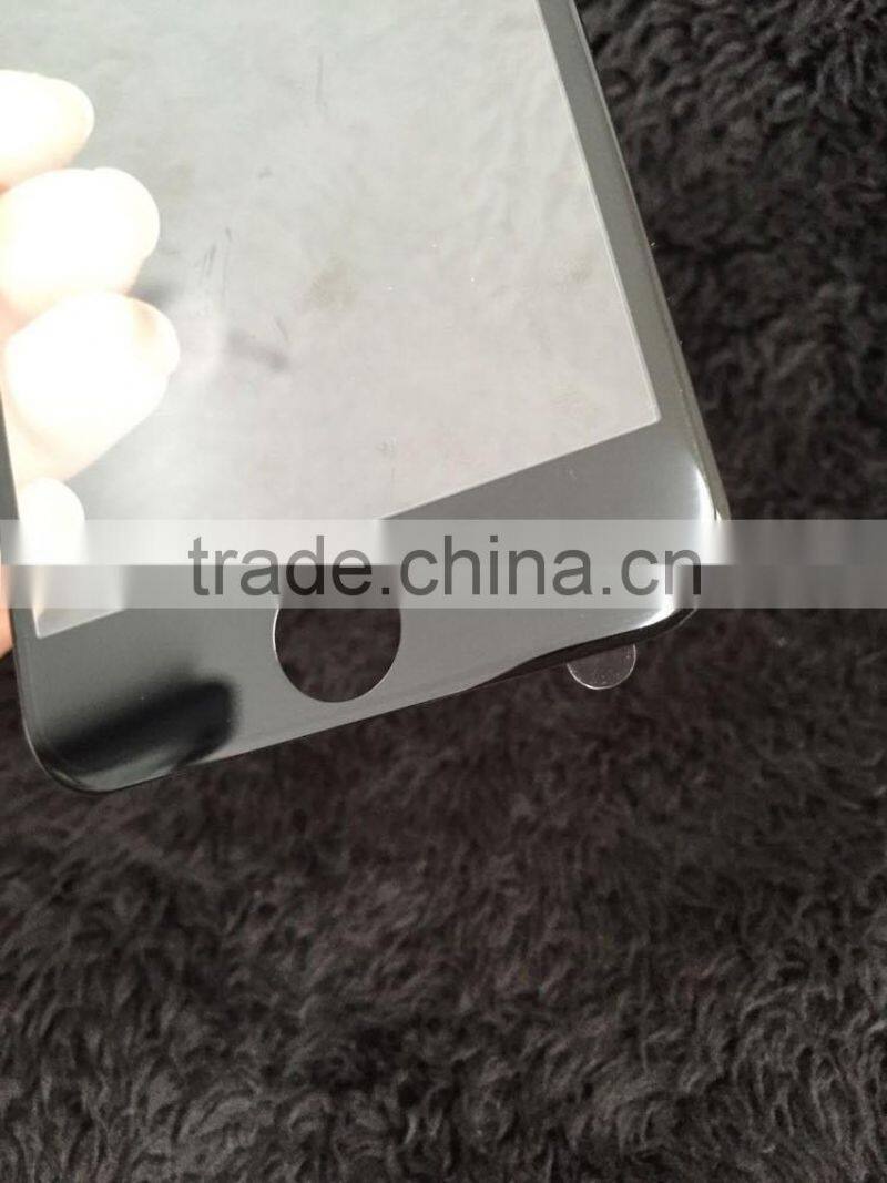 2015 New Arrival !! 3D Curved 0.33mm 9H Tempered glass screen protector for iphone6&iphone6 plus OEM ODM