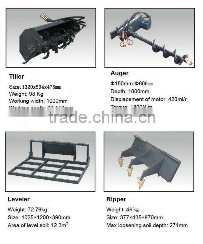 MINI wheel loader mini loader multifunctional small loader for sale