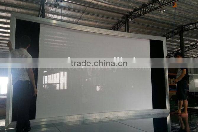 Large Customized fixed curved frame screen