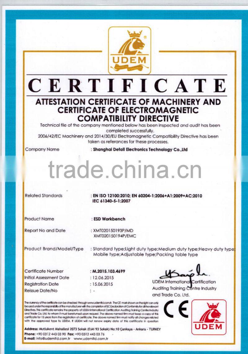 Assembly lab workstation for school (Detall)