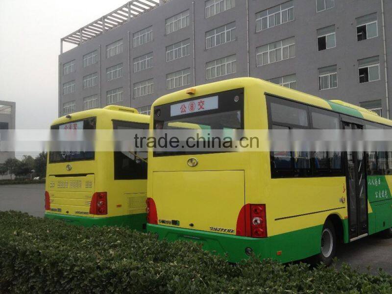 7.4m Rear engine 30 seats city bus with high quality and low price