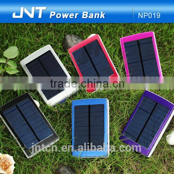 Rechargeable Solar power charger for mobile devices NP019 10000mAh