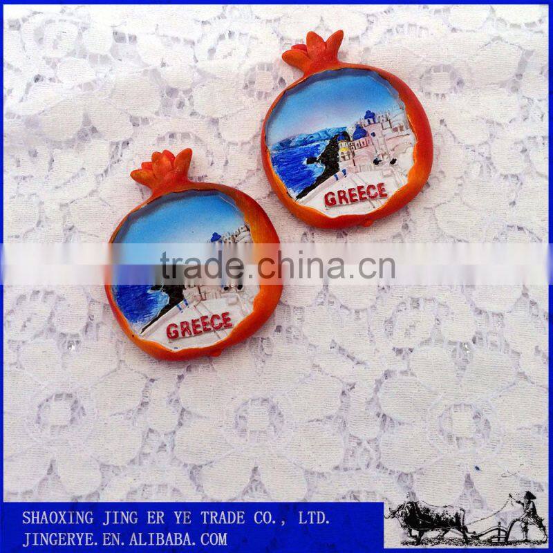 custom resin 3d fridge magnet