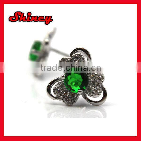 high quality 925 sterling silver long arrow earring