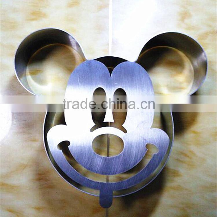 YangJiang factory manufature Cute hot sales McDull shaped stainless steel biscuits cutter mold