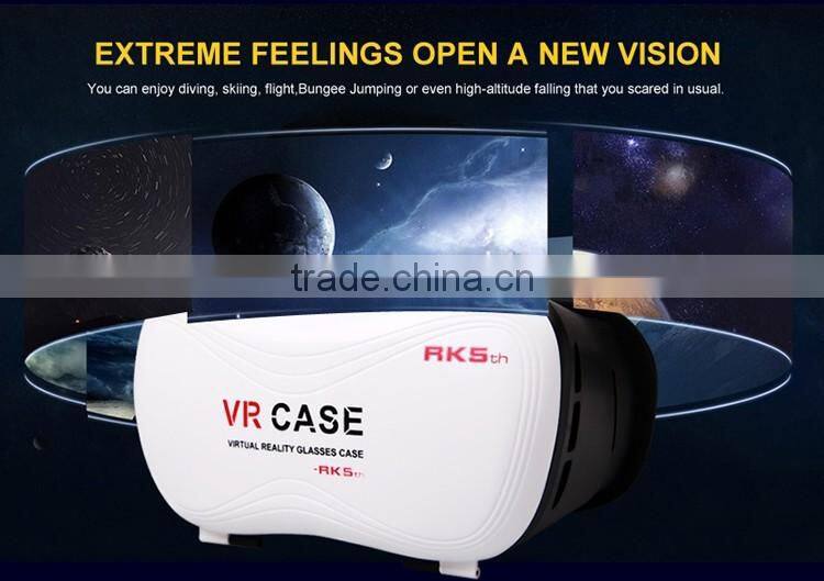 2016 virtual reality 3D Glasses VR Case 5.0 Generation Distance Adjustable