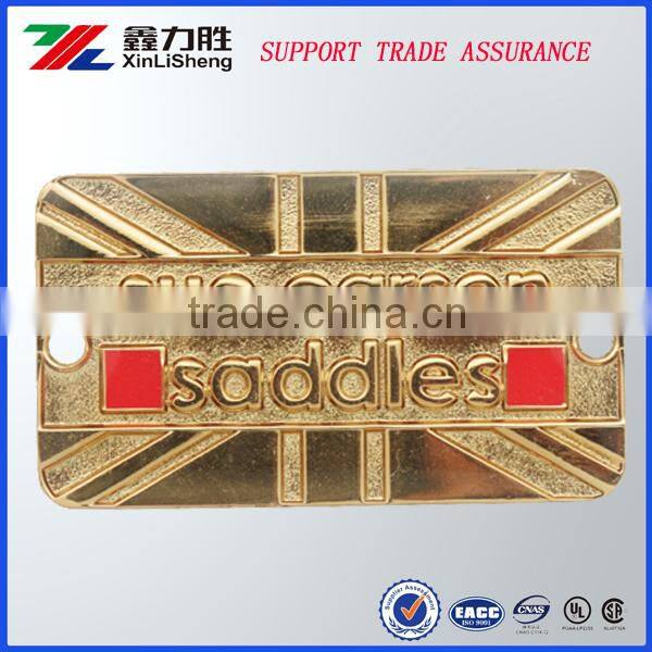 High quality Custom Design Embossed Hanging Metal Nameplates