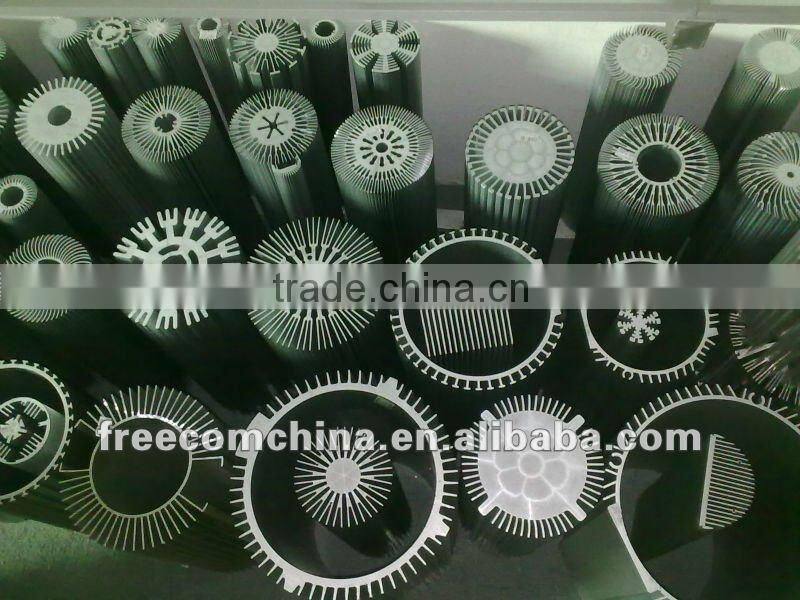 Aluminium Round Heat Sinks Profile