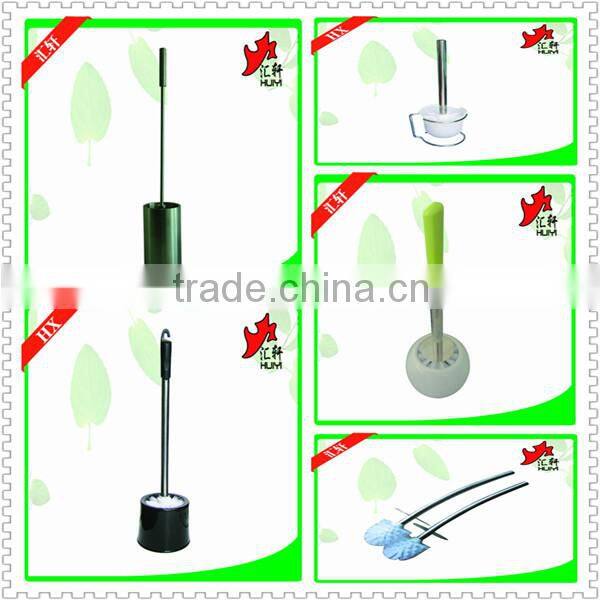 Plastic toilet brush holder