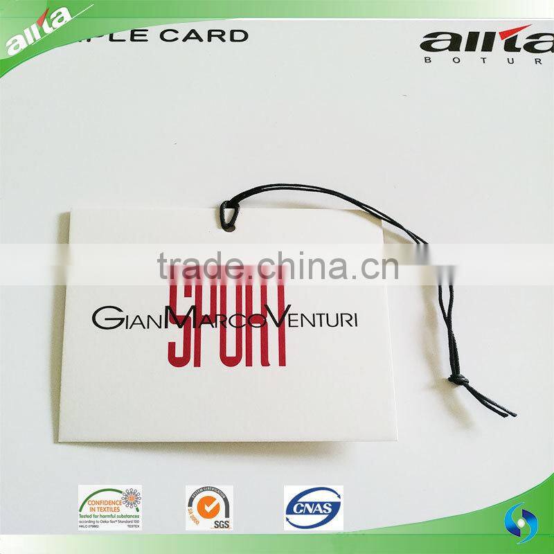 Paper hangtag, hangtag, paper hangtag with string