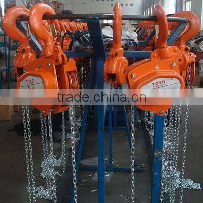 Hoisting equipment lifting crane 2 ton chain block pull lift chain hoist