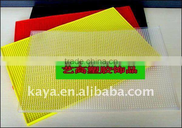 Soft plastic bath mat for promotion gift