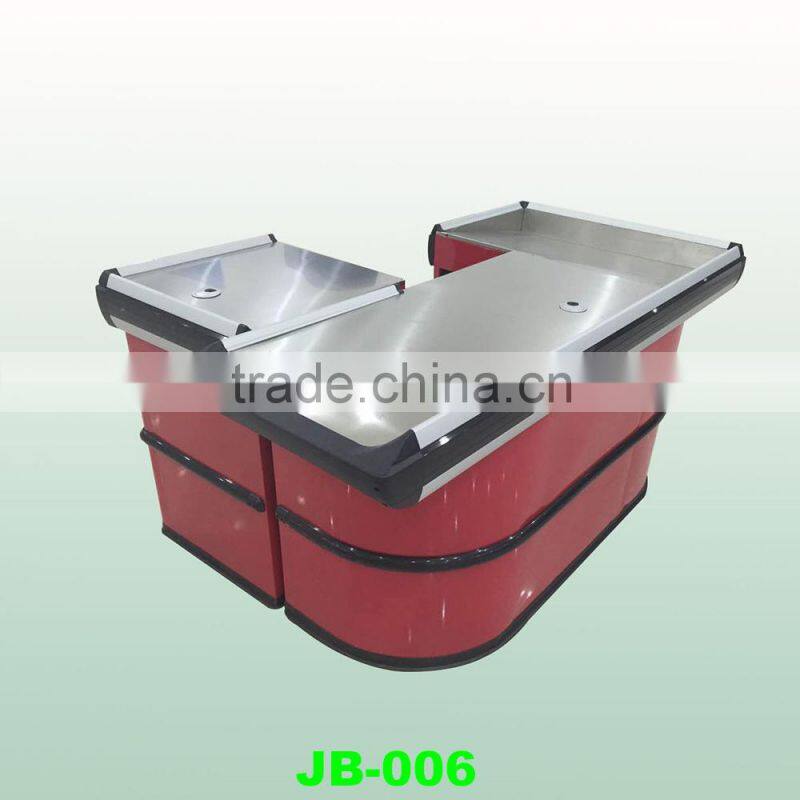 store checkout couter for supermarket ,shopping mall