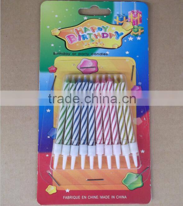 Hot Sale Magic birthday candle colorful flame birthday candle