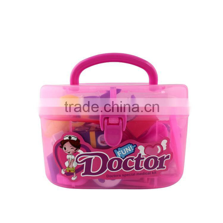 23pcs plastic realistic kids doctor play set