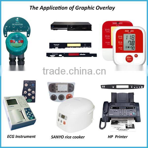 China 2014 OEM Black Scratch-proof Nameplares Insulating Plate