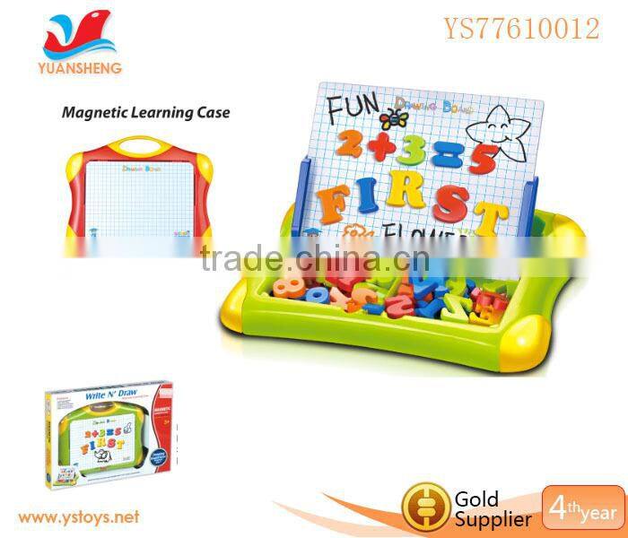 Kids learing machine magnetic drawing board